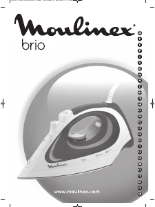 Mode d’emploi Moulinex IM3050E0 Brio Fer à repasser