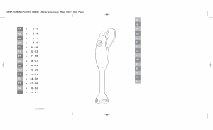 Bruksanvisning Moulinex DD103141 Stavmixer