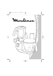 Handleiding Moulinex FP7371BA Keukenmachine