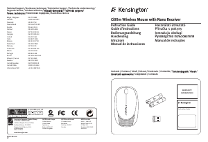 Manual de uso Kensington K72328EU Ci95m Ratón