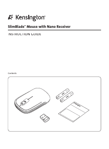 Handleiding Kensington K72334EU SlimBlade Muis