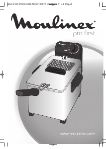 Εγχειρίδιο Moulinex AM205028 Pro First Φριτέζα