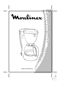 كتيب ماكينة قهوة BCA141 Little Solea Moulinex