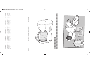 Manual Moulinex FG100800 Coffee Machine