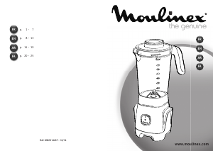 Bruksanvisning Moulinex LM24214C The Genuine Blender