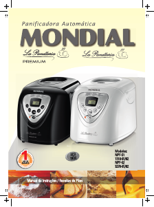 Manual Mondial NPF-52 Máquina de pão
