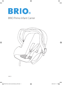 Handleiding BRIO Primo Autostoeltje