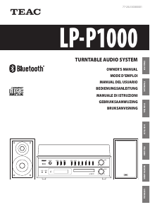 Mode d’emploi TEAC LP-P1000 Platine