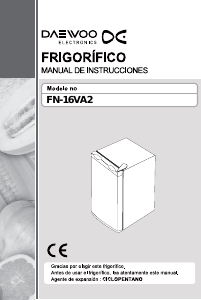 Manual de uso Daewoo FN-16VA2 Refrigerador