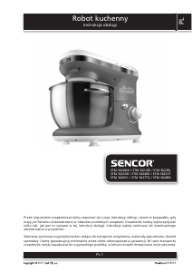 Instrukcja Sencor STM 3623OR Mikser