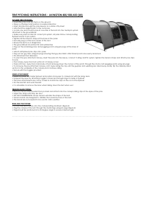 Manuale Vango Avington 500 Tenda