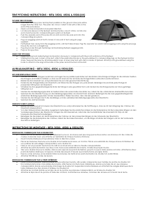 Manual Vango Beta 350 XL Tent