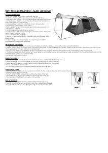 Manual Vango Calder 400 Tent