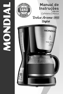 Manual Mondial C-31DG-32X Dolce Arome Máquina de café