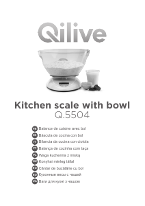 Manuale Qilive Q.5504 Bilancia da cucina