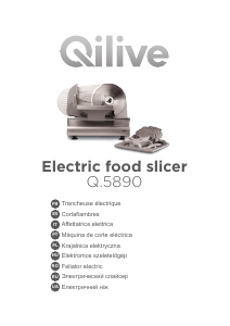 Manual Qilive Q.5890 Mașină feliat