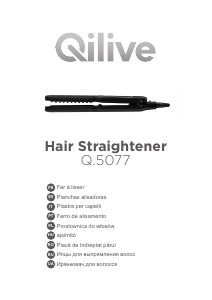 Manual Qilive Q.5077 Alisador de cabelo