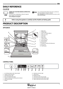 Manual Whirlpool WRIC 3C26 P Dishwasher