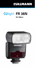 Bedienungsanleitung Cullmann CUlight FR 36N (for Nikon) Blitz