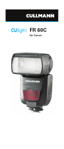 Manual Cullmann CUlight FR 60C (for Canon) Flash