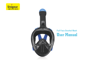 Manual Unigear Full Face Snorkel