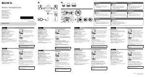 Руководство Sony MDR-EX15LP Наушники