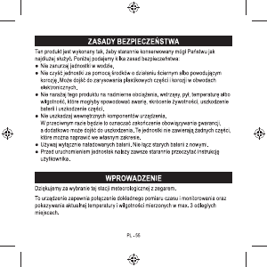 Instrukcja Sencor SWS 290 Stacja pogodowa