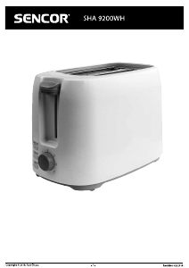 Instrukcja Sencor STS 2606WH Toster