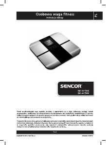 Instrukcja Sencor SBS 6015WH Waga