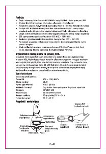 Instrukcja Sencor SWM 151 RDS Radio