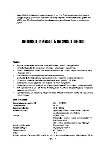 Instrukcja Sencor SWM 181 Radio