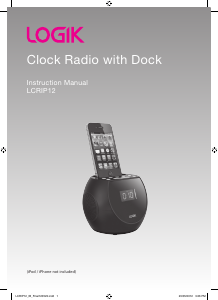 Bruksanvisning Logik LCRIP12 Klockradio
