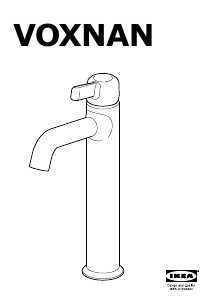 Instrukcja IKEA VOXNAN Kran