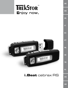Bedienungsanleitung TrekStor i.Beat cebrax RS Mp3 player