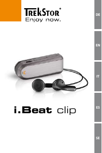 Bedienungsanleitung TrekStor i.Beat clip Mp3 player
