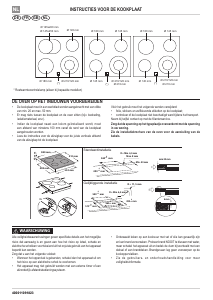 Handleiding Bauknecht CHR 3462 IN Kookplaat