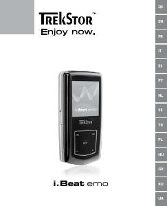 Manual de uso TrekStor i.Beat emo Reproductor de Mp3
