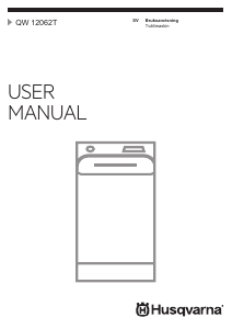 Bruksanvisning Husqvarna QW12062T Tvättmaskin