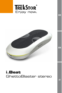 Bedienungsanleitung TrekStor i.Beat GhettoBlaster stereo Mp3 player