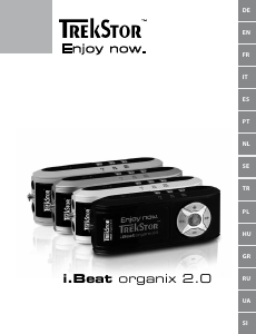 Handleiding TrekStor i.Beat organix 2.0 Mp3 speler