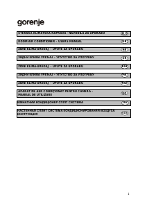 Manual Gorenje KAS35NF3DCINVF1 Aer condiționat