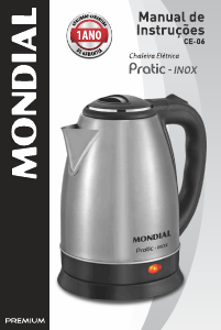 Manual Mondial CE-06 Pratic Jarro eléctrico