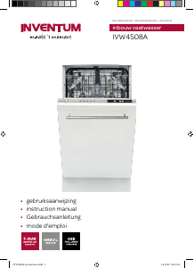 Manual Inventum IVW4508A Dishwasher
