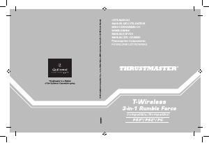 Mode d’emploi Thrustmaster T-Wireless 3in1 Rumble Force (PlayStation 2) Contrôleur de jeu