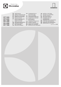 Manual Electrolux EFT7446/S Cooker Hood
