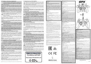 Manual Thrustmaster GPX Game Controller