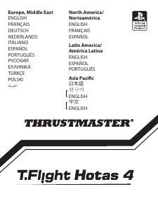 Manuale Thrustmaster T.Flight Hotas 4 Gamepad