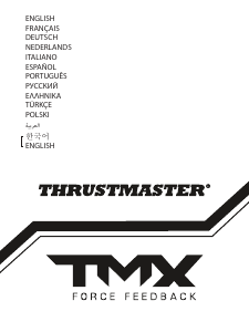 كتيب مفتاح تحكم في الألعاب TMW Pro Force Feedback (PC) Thrustmaster
