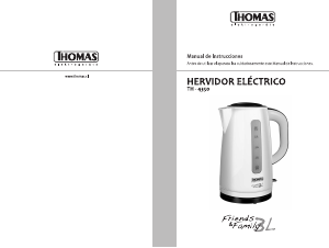 Manual de uso Thomas TH-4350 Hervidor