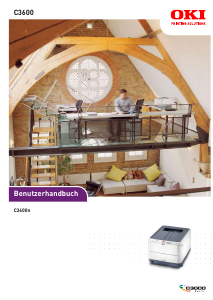 Bedienungsanleitung OKI C3600 Drucker